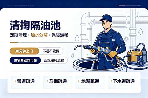 运城清掏隔油池